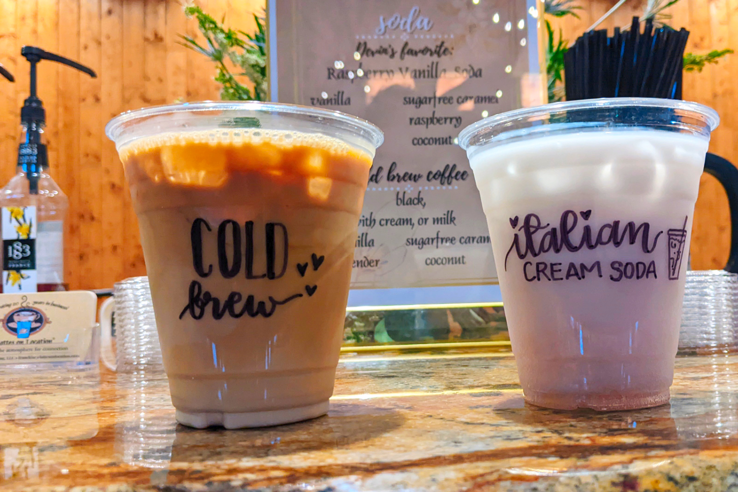 Cold Brew Coffee & Italian Soda Bar