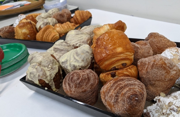 A sample of some wonderful pastries!